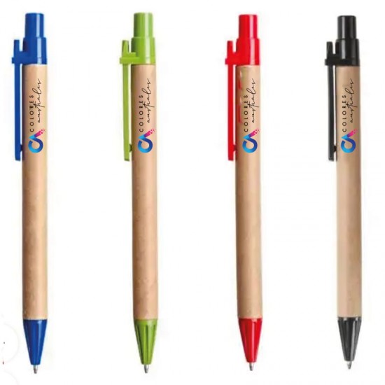 100 Bolígrafos con logo Lignum Eco