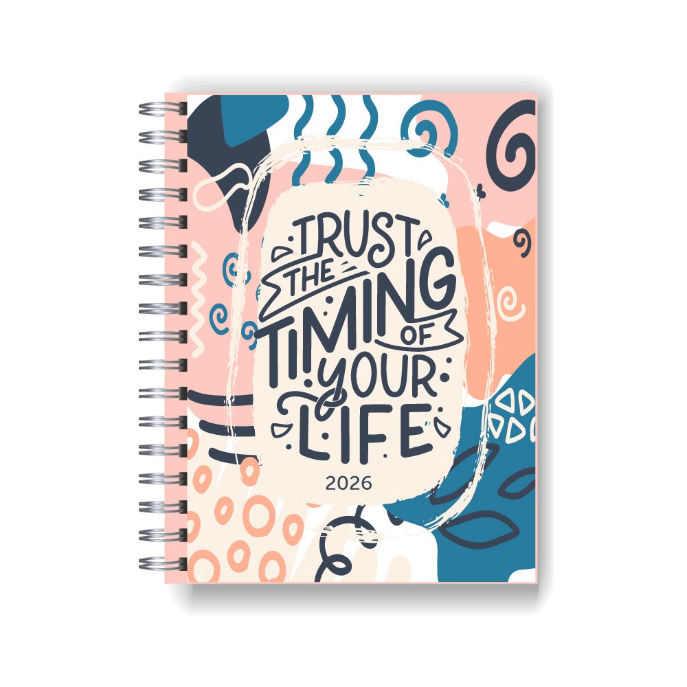 Agenda 2026 tapa dura mod. 5026 "Trust" en caja para regalo