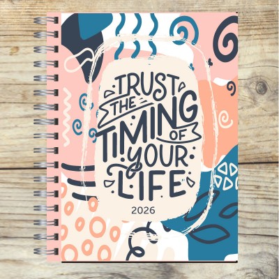 Agenda 2026 tapa dura mod. 5026 "Trust" en caja para regalo