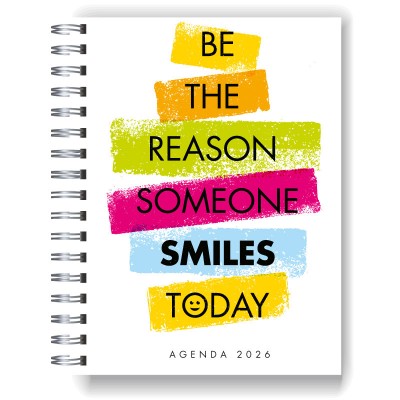 Agenda 2026 tapa dura mod. 5031 "Be the reason" en caja para regalo
