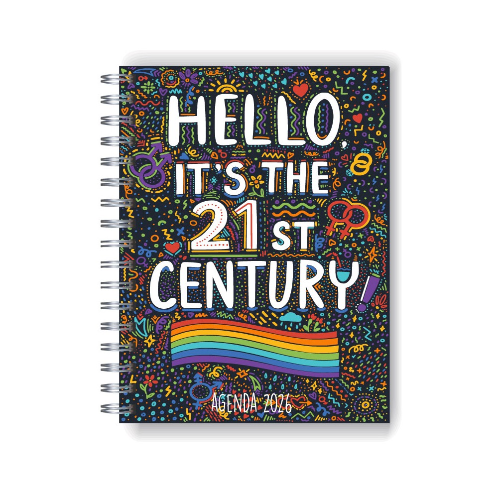 Agenda 2026 tapa dura mod. 5035 "Diversity" en caja para regalo