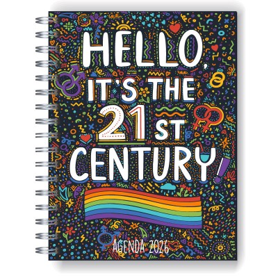 Agenda 2026 tapa dura mod. 5035 "Diversity" en caja para regalo