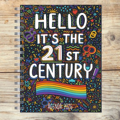 Agenda 2026 tapa dura mod. 5035 "Diversity" en caja para regalo
