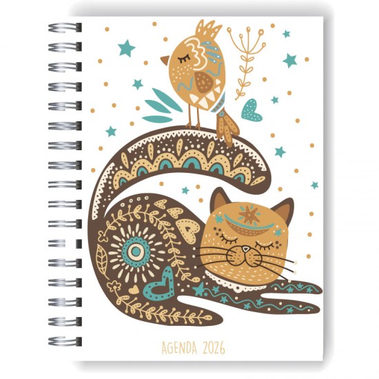 Agenda 2026 tapa dura mod. 5103 "Make it worth" en caja para regalo