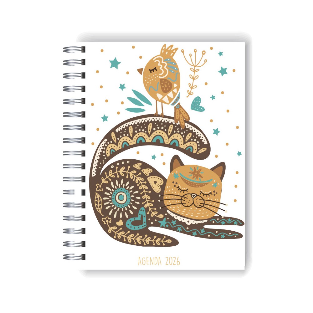Agenda 2026 tapa dura mod. 5103 "Make it worth" en caja para regalo