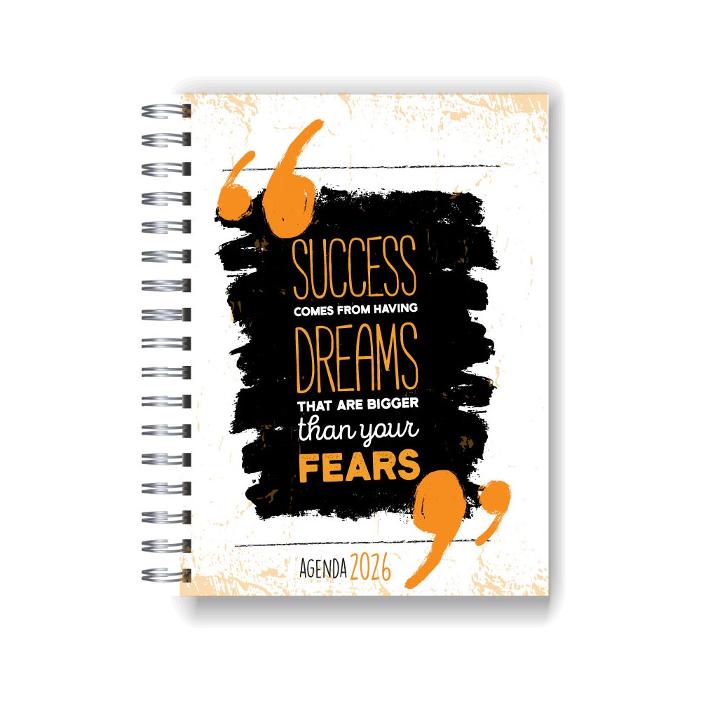 Agenda 2026 tapa dura mod. 5037 "Success"  en caja para regalo
