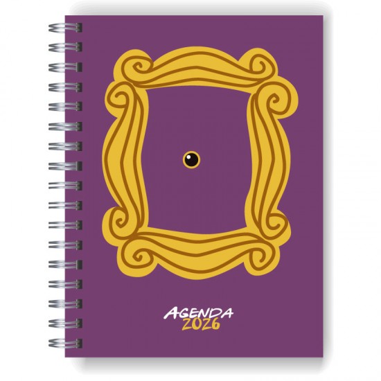 Agenda 2026 tapa dura mod. 5049 "Friends" en caja para regalo
