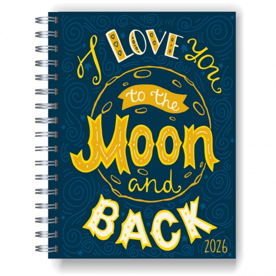 Agenda 2026 tapa dura mod. 4994 "Take me" en caja para regalo