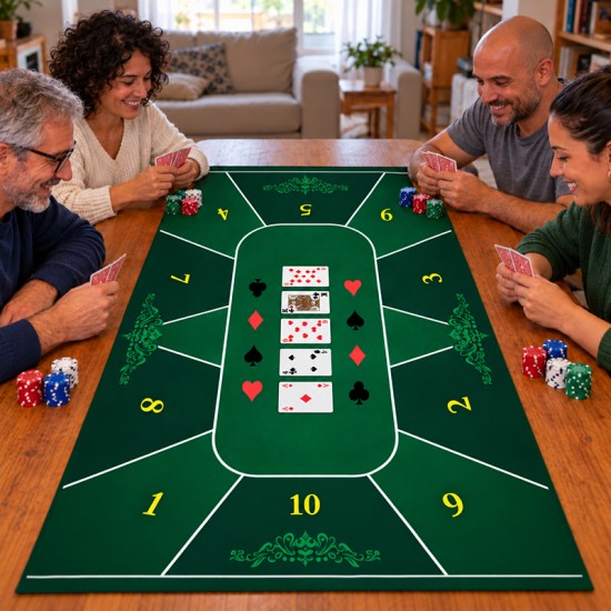 Lona para juego de Poker en distintas medidas personalizable