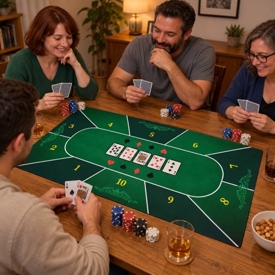 Lona para juego de Poker en distintas medidas personalizable