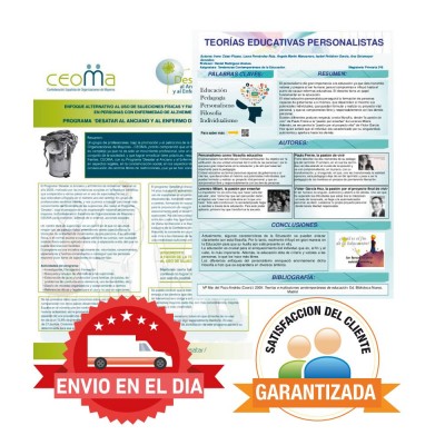 Posters para congresos y eventos en 2 medidas