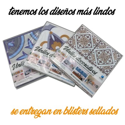Mod. 2022 - Pack 25 Vinilos autoadhesivos para azulejos decorativos españoles 15 x 15 cms.