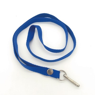 110 Cintas portacredenciales sin impresión en poliéster de 12 mm de ancho