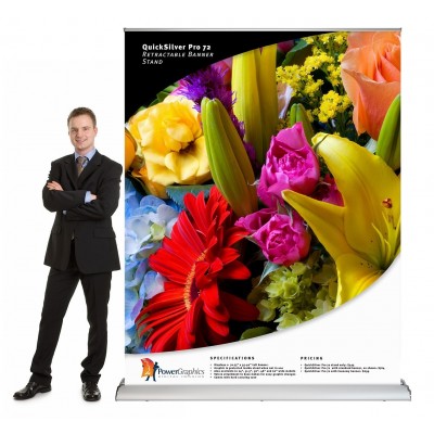 Banner roll up 150 x 200 cms. vista