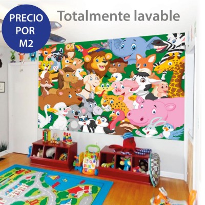 Mod. 4001 - Vinilo para pared infantil.