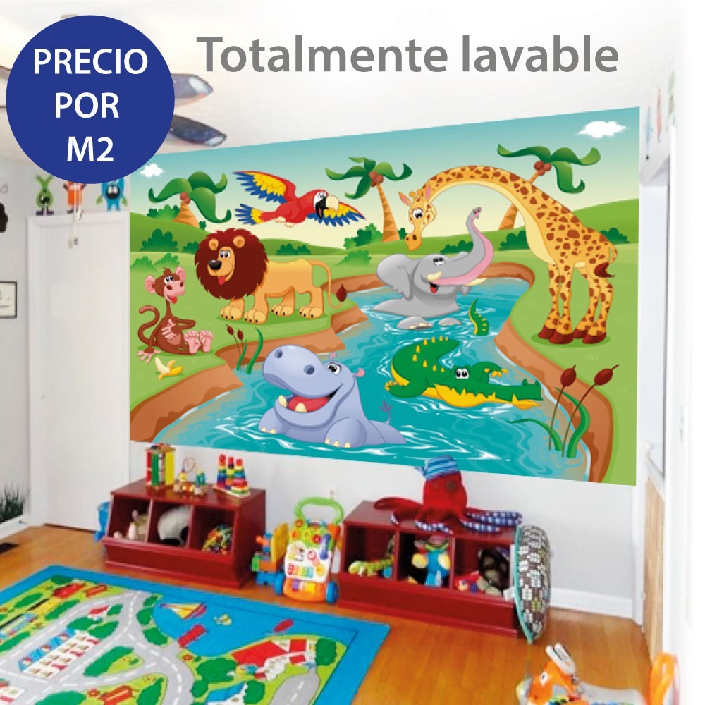 Mod. 4002 - Vinilo para pared infantil.