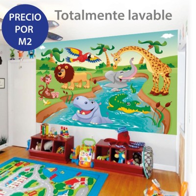 Mod. 4002 - Vinilo para pared infantil.