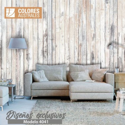 Mod. 4041 - Vinilo para pared old wood