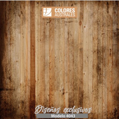 Mod. 4043 - Vinilo para pared old cedar
