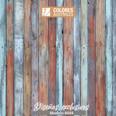 Mod. 4044 - Vinilo para pared Old painted wood