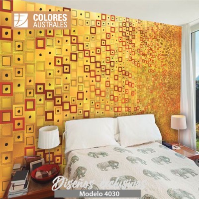 Mod. 4030 - Vinilo para pared Klimt. Precio por m2