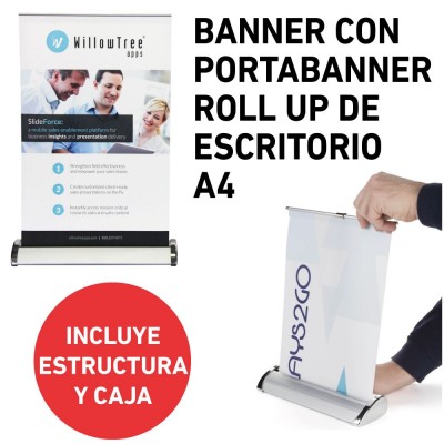 banner roll up de escritorio