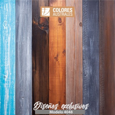 Mod. 4048 - Vinilo para pared tipo madera Vintage wood mix