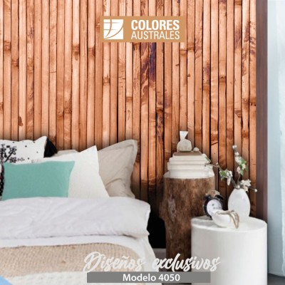 Mod. 4050 - Vinilo para pared tipo madera Bamboo