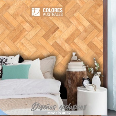Mod. 4052 - Vinilo para pared tipo madera Herringbone