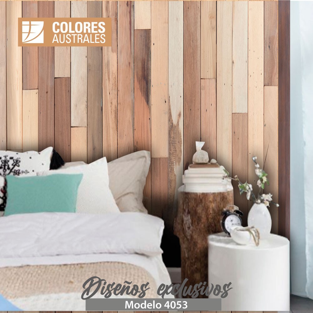 Mod. 4053 - Vinilo para pared tipo madera Japonesa