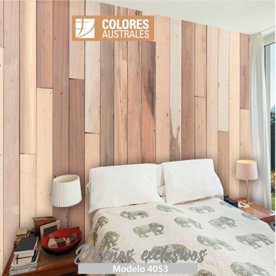 Mod. 4053 - Vinilo para pared tipo madera Japonesa