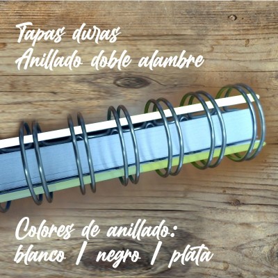 Agenda tapa dura mod. 5078 "The answer is love" anillado