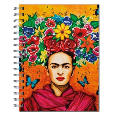 Cuaderno Frida Kahlo tapa dura