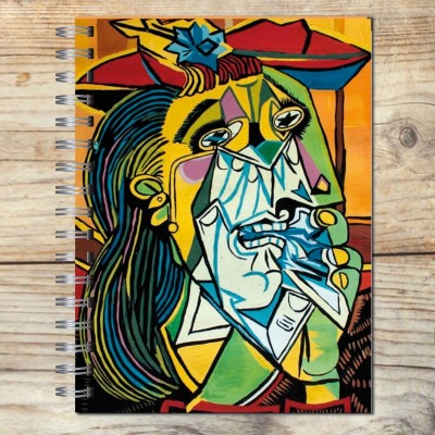 Cuaderno Picasso "Mujer llorando" tapa dura