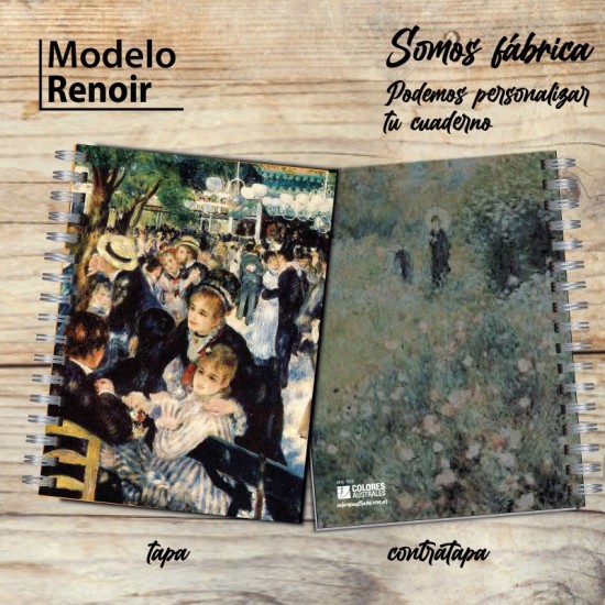 Cuaderno Modelo 1523 Renoir "Dance at the moulin"