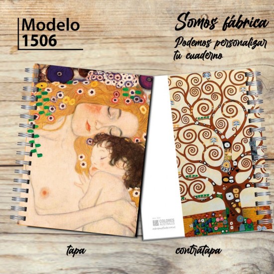 Cuaderno Modelo 1506 Klimt "Maternidad"