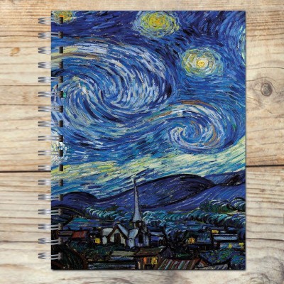 Cuaderno Modelo 1521 "Noche estrellada" Van Gogh