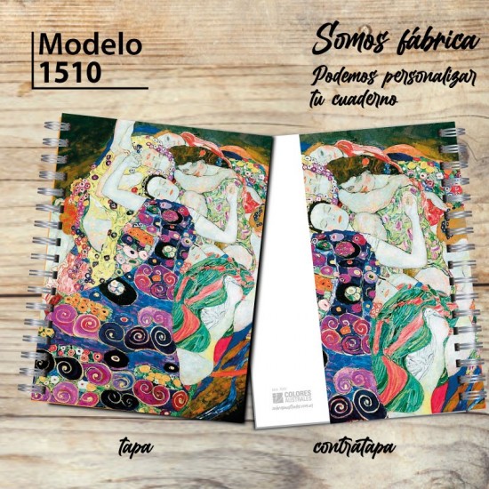 Cuaderno Modelo 1510 Klimt "La doncella"