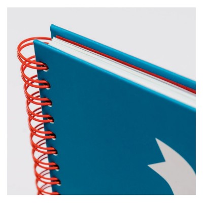 cuadernos A5 tapa dura con logo