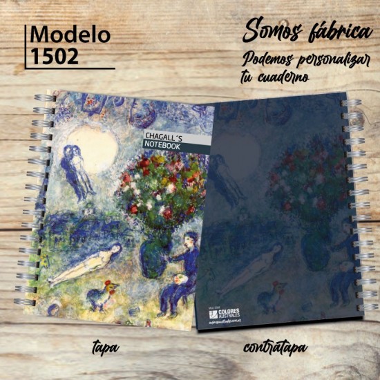 Cuaderno Modelo 1502 "Marc Chagall notebook"
