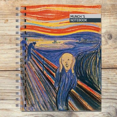Cuaderno Modelo 1519 Munch "El Grito": tapa