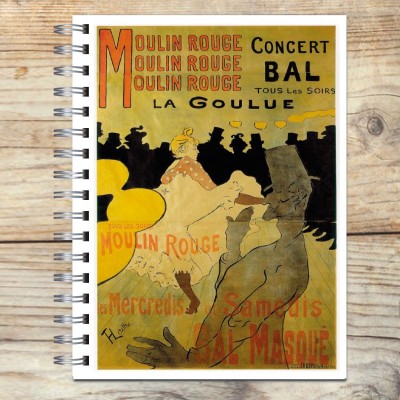 Cuaderno Modelo 1520 Toulouse Lautrec: tapa