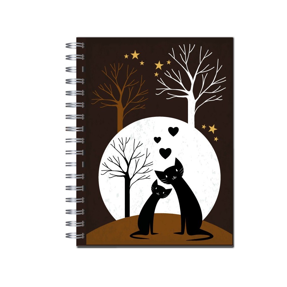 Cuaderno tapa dura Modelo Cats 1039