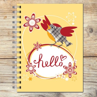 Cuaderno tapa dura Modelo 1001 "Hello": tapa
