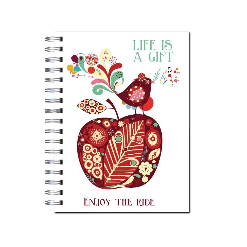 Cuaderno tapa dura Modelo 1004 "Life is a gift"