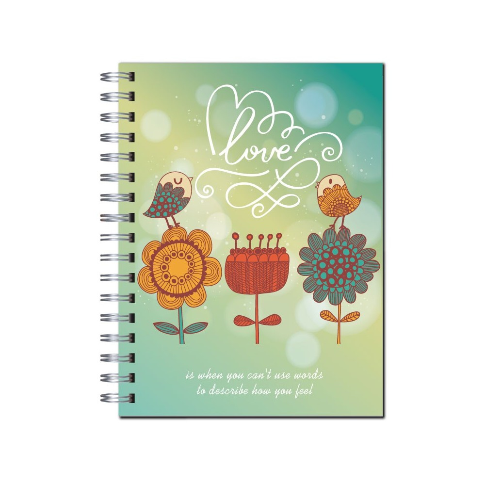 Cuaderno tapa dura Modelo 1005 "Love"