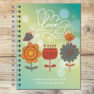 Cuaderno tapa dura Modelo 1005 "Love": tapa