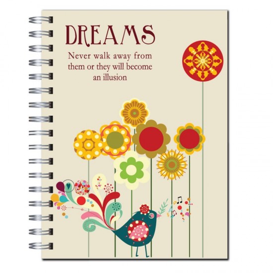 Cuaderno tapa dura Modelo 1007 "Dreams"