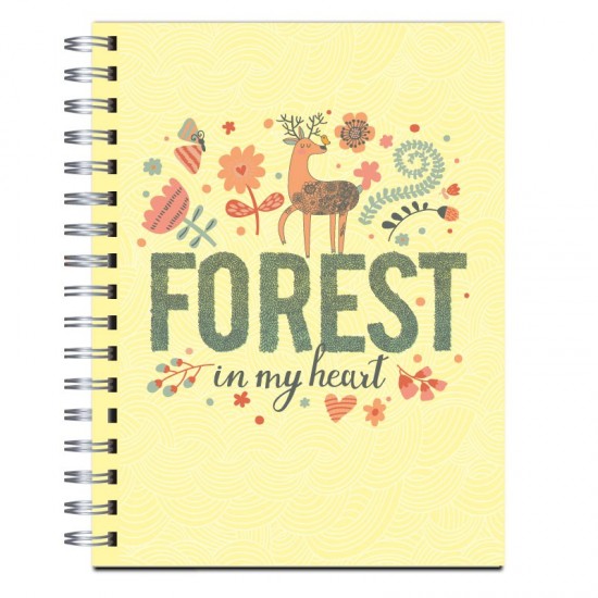 Cuaderno tapa dura Modelo 1020 "Forest in my mind"