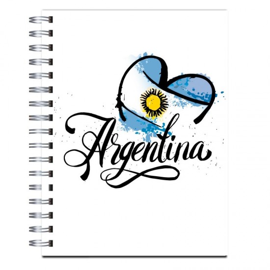 Cuaderno tapa dura Modelo 1021 "Argentina"
